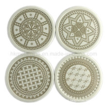 Coaster redondo da melamina 4inch